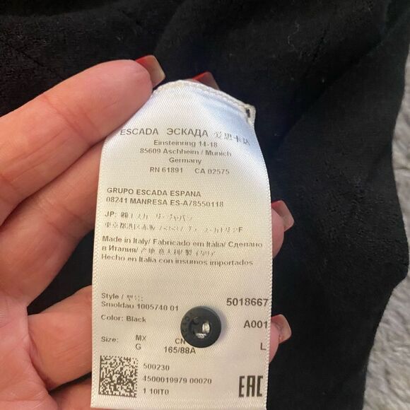 Escada cardigan, size L - Picture 11 of 11